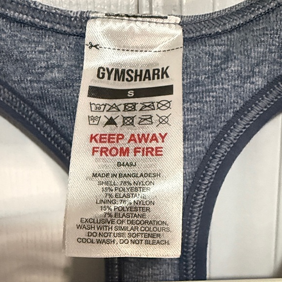 Gymshark Vital Seamless Lace-Up Sports Bra – Small – Grey Camo NWOT - Picture 3 of 4